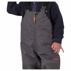 Virvelvind Blåsig Bib Pant Grey Grå Best