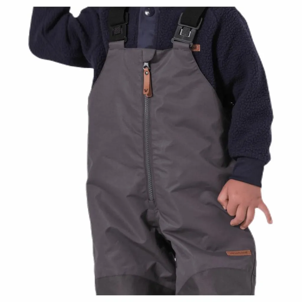 Virvelvind Blåsig Bib Pant Grey Grå Best