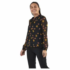 Blume Ls Shirt Black*Pieces