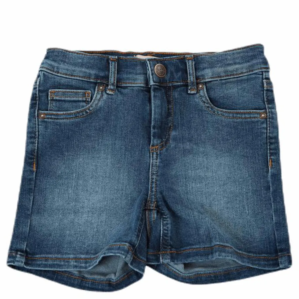 Kids Only Blush Dnm Shorts Blue Blå Best