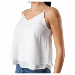 Pieces Bodil Slip Top White Vit Online