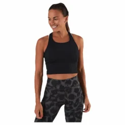 Bold Rib Crop Tank Black*Casall Clearance