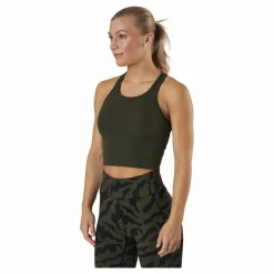 Bold Rib Crop Tank Forest Green*Casall Hot