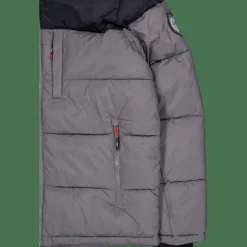 Tuxer Bologna Jacket Gun Metal New