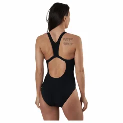 Speedo Boom Logo Placement Flyback Pink/Black Rosa och Svart Clearance