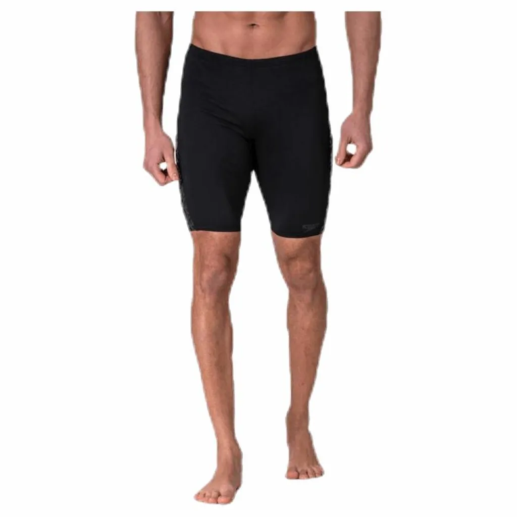 Speedo Boomstar Splice Jammer Am Black/Grey Svart och Grå Discount
