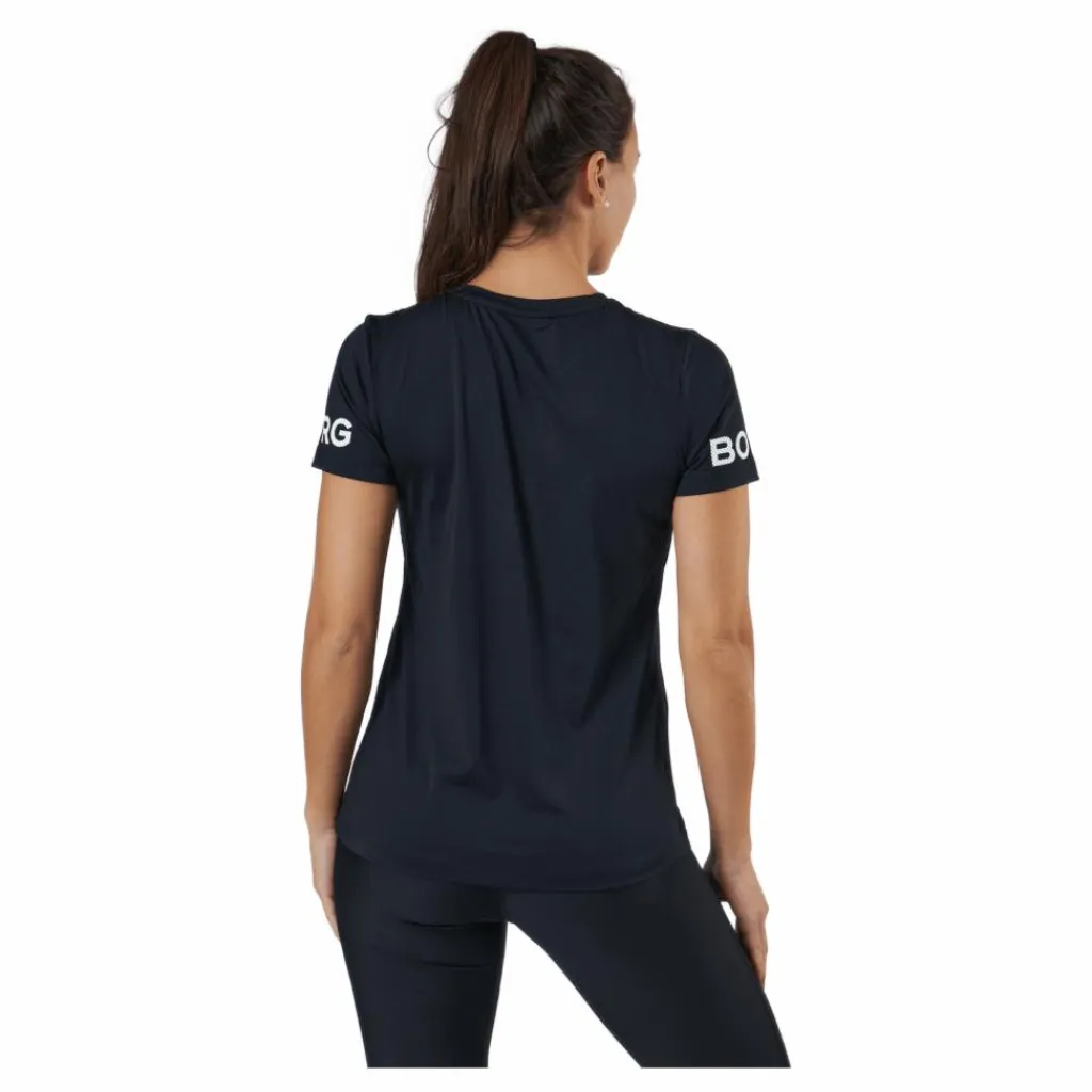 Borg Slim T-shirt Black Beauty*Björn Borg Hot