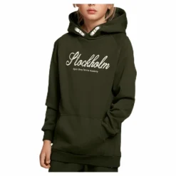 Borg Sport Hoodie Jr Green*Björn Borg Discount