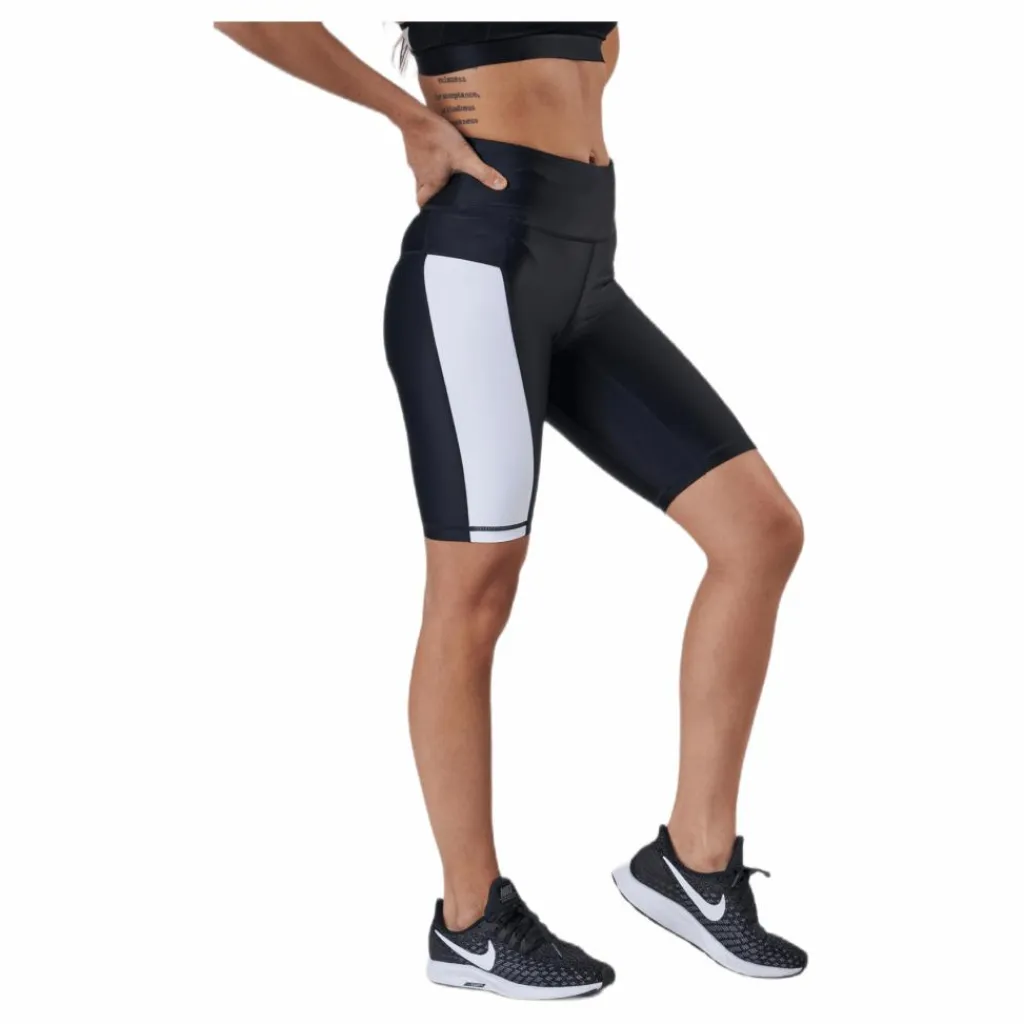 Björn Borg Borg Stripe Bike Shorts Black Svart New