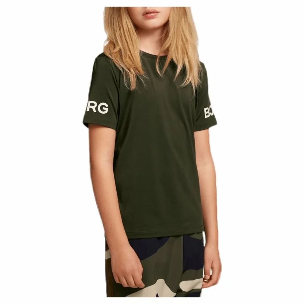 Borg Tee Junior Green*Björn Borg Outlet