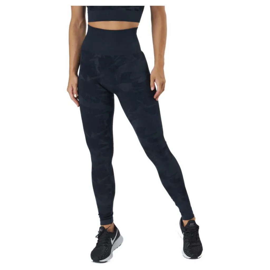 Botanical Seamless Tights Botanical Blue*Casall Online