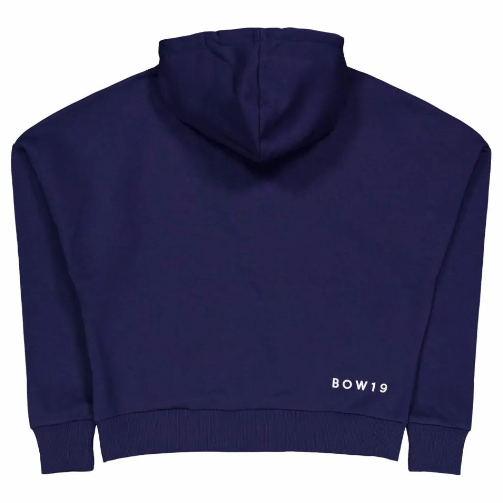 BOW19 Bowie Hood Navy Blå Hot
