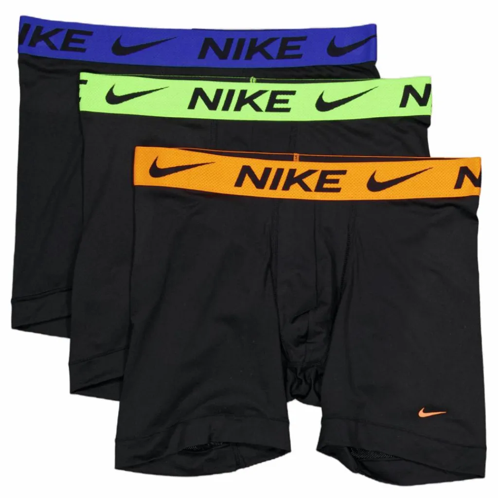 Nike Boxer Brief 3pk Multi Svart Sale