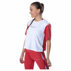 Tommy Hilfiger Sport Boxy T-Shirt Short Sleeve Pink/White Rosa och Vit