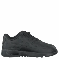 Nike Boys' Air Max 90 Leather TD Kids Black/black Svart Clearance