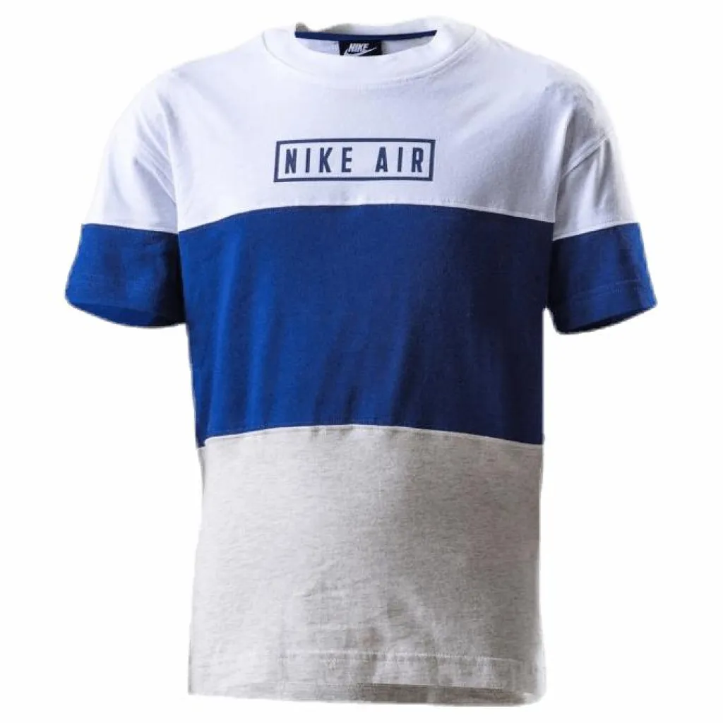 Boys Air Top SS Blue/White*Nike Hot