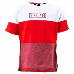Nike Boys Air Top SS White/Red Flerfärgad Best