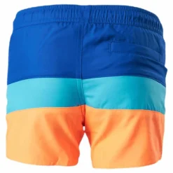 adidas Boys Colorblock Shorts Team Royal Blue / Screaming Orange Blå New