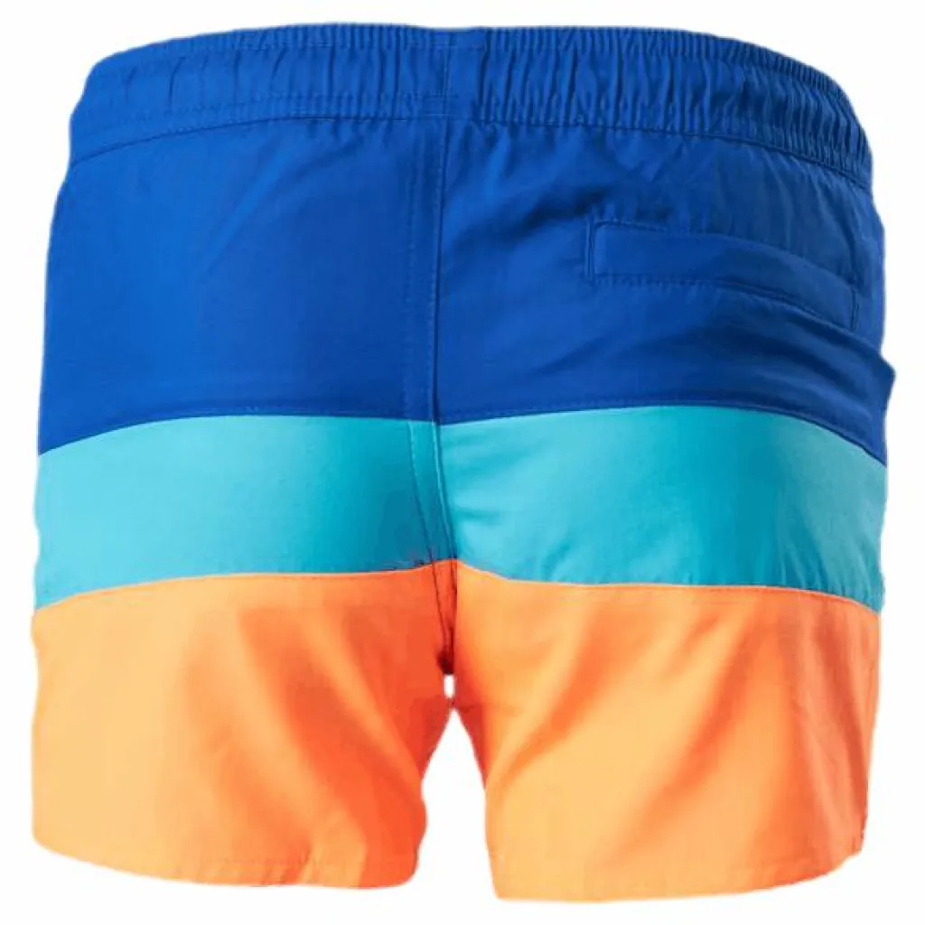 adidas Boys Colorblock Shorts Team Royal Blue / Screaming Orange Blå New