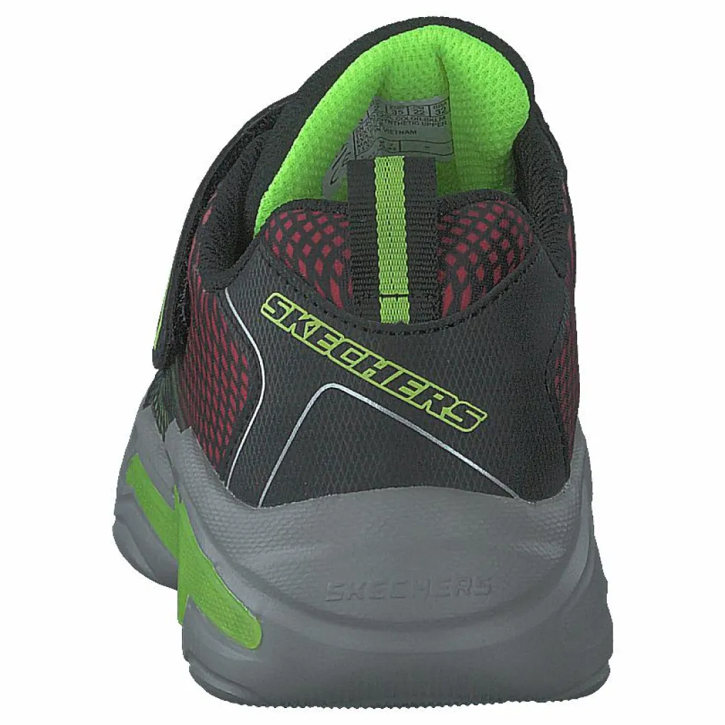 Skechers Boys Erupters Iv Bklm Black Lime Svart Clearance