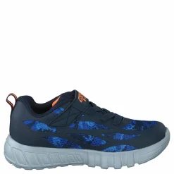 Skechers Boys Flex-glow - Rondler Nvor Blå Online