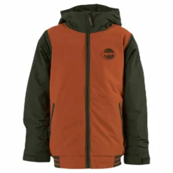 Burton Boys Gameday Jacket Brown/Green Brun och Grön Online