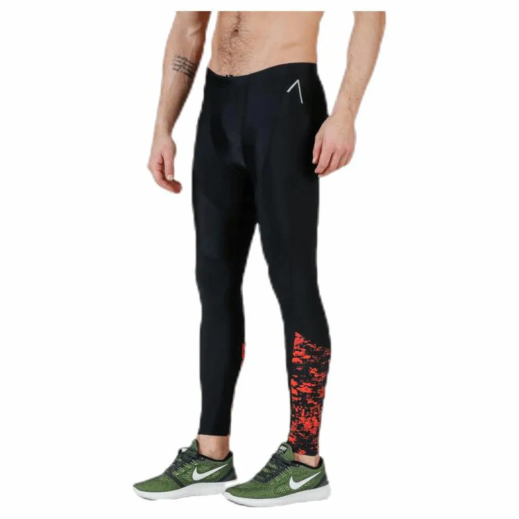 BLACC Brace Compression Tights Black/Red Svart och Röd Hot