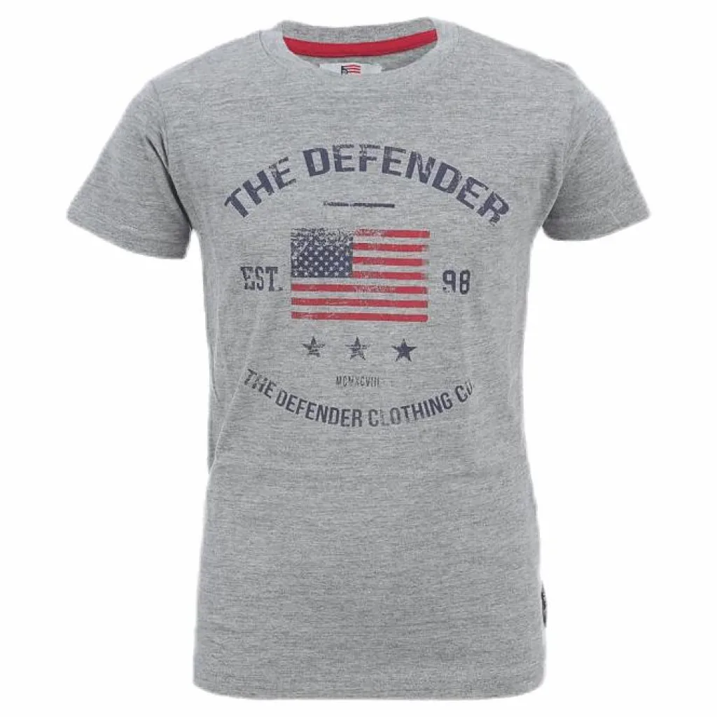 The Defender Brad Tee Jr Grey Grå Online