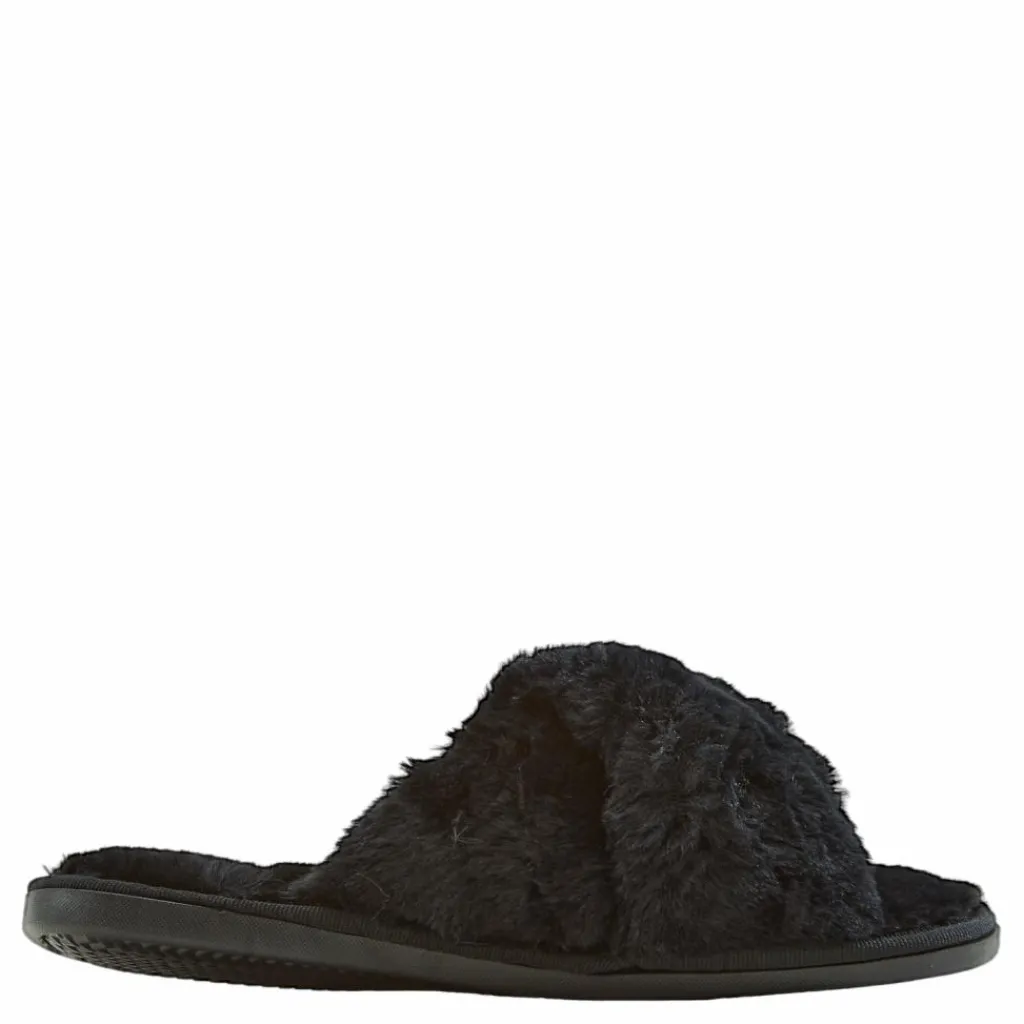Whistler Brahny W Plush Slipper Black Svart Sale
