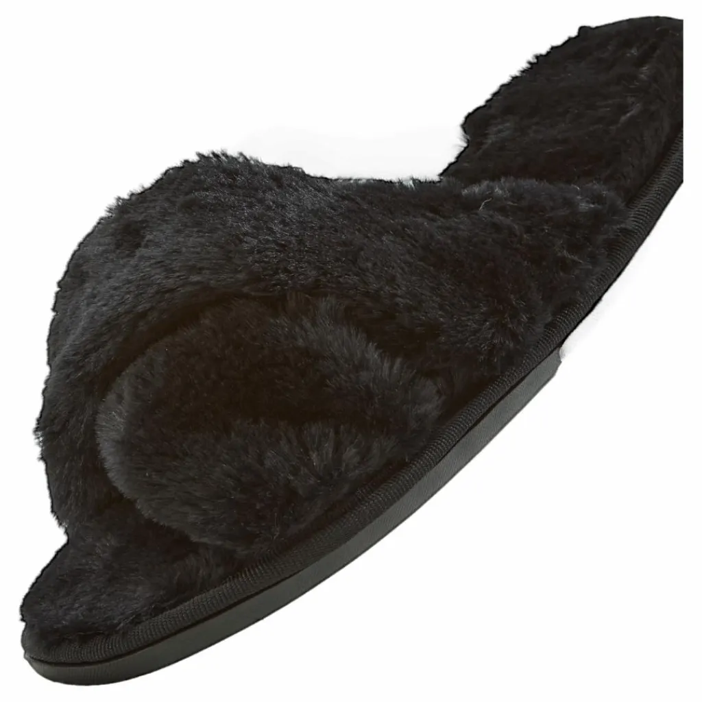 Whistler Brahny W Plush Slipper Black Svart Sale