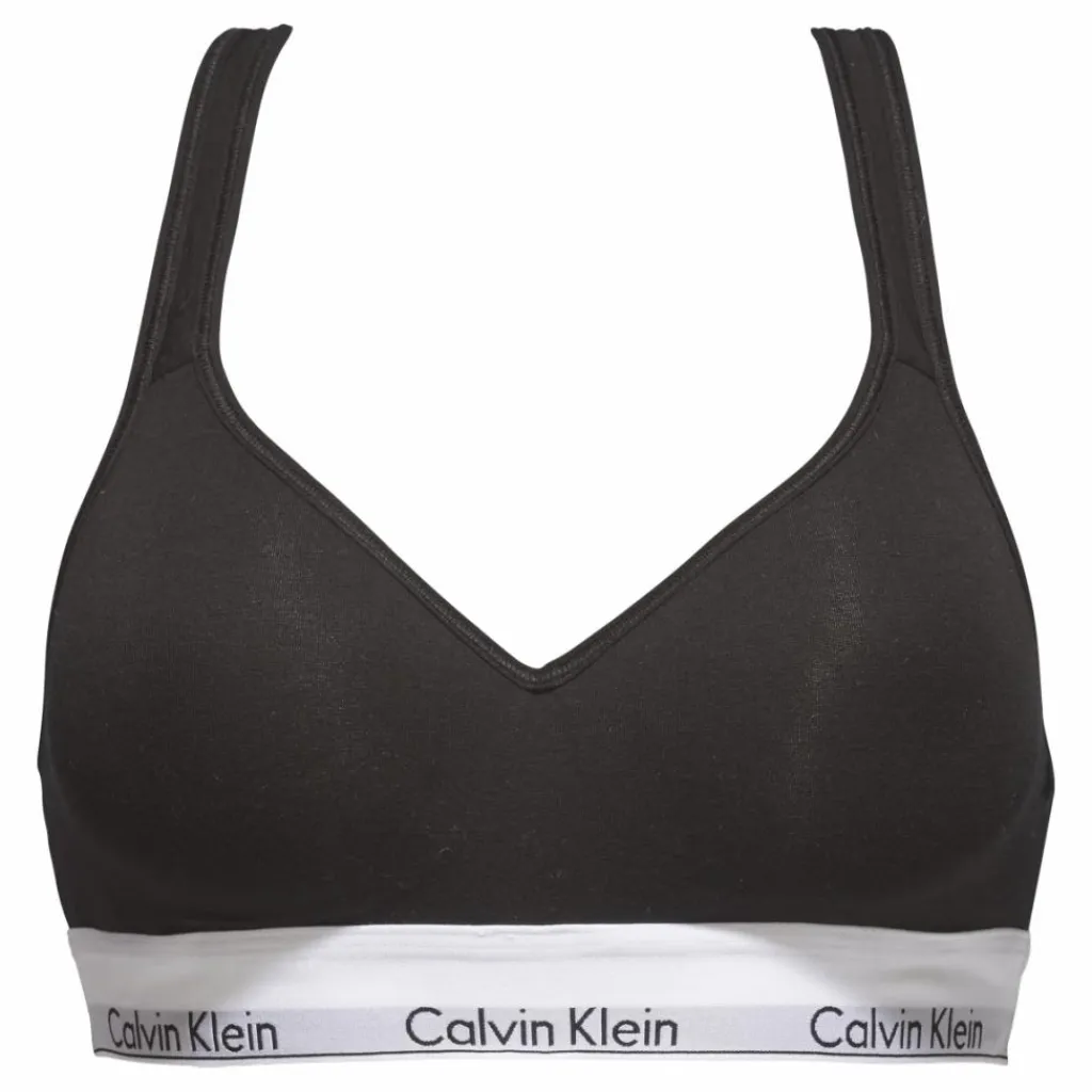 Calvin Klein Bralette Lift Black Brun Outlet