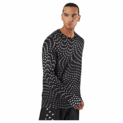 adidas Brand Love Graphic Long Sleeve Long-sleeve Top Black Svart Online