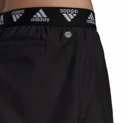 adidas Branded Beach Shorts Black Svart Sale