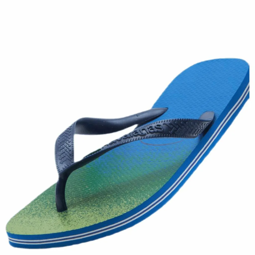 Havaianas Brasil Fresh Blue/Green Blå och Grön Online