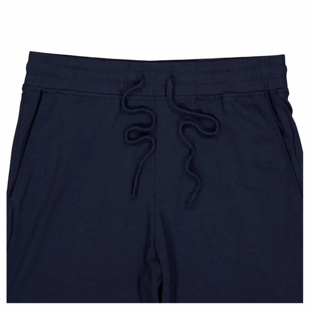 Bread & Boxers Pyjama Shorts Dark Svart Discount