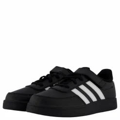 Breaknet Lifestyle Court Elastic Lace and Top Strap Shoes Core Black / Cloud White / Cloud White*adidas Outlet