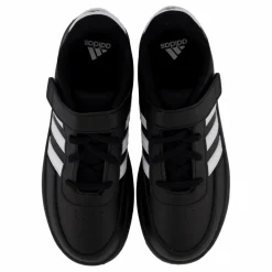 Breaknet Lifestyle Court Elastic Lace and Top Strap Shoes Core Black / Cloud White / Cloud White*adidas Outlet