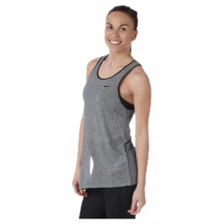 Breathe Tank Asymmetric Black*Nike Discount