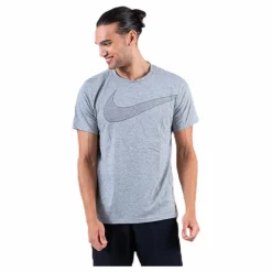 Nike Breathe Top SS Hyper Dry Black/Grey Grå Best