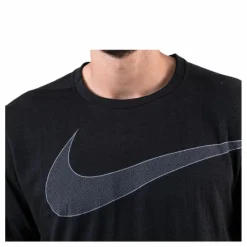Nike Breathe Top SS Hyper Dry White/Black Svart