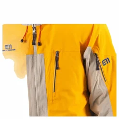 Elevenate Brevent Jacket Yellow Gul Outlet