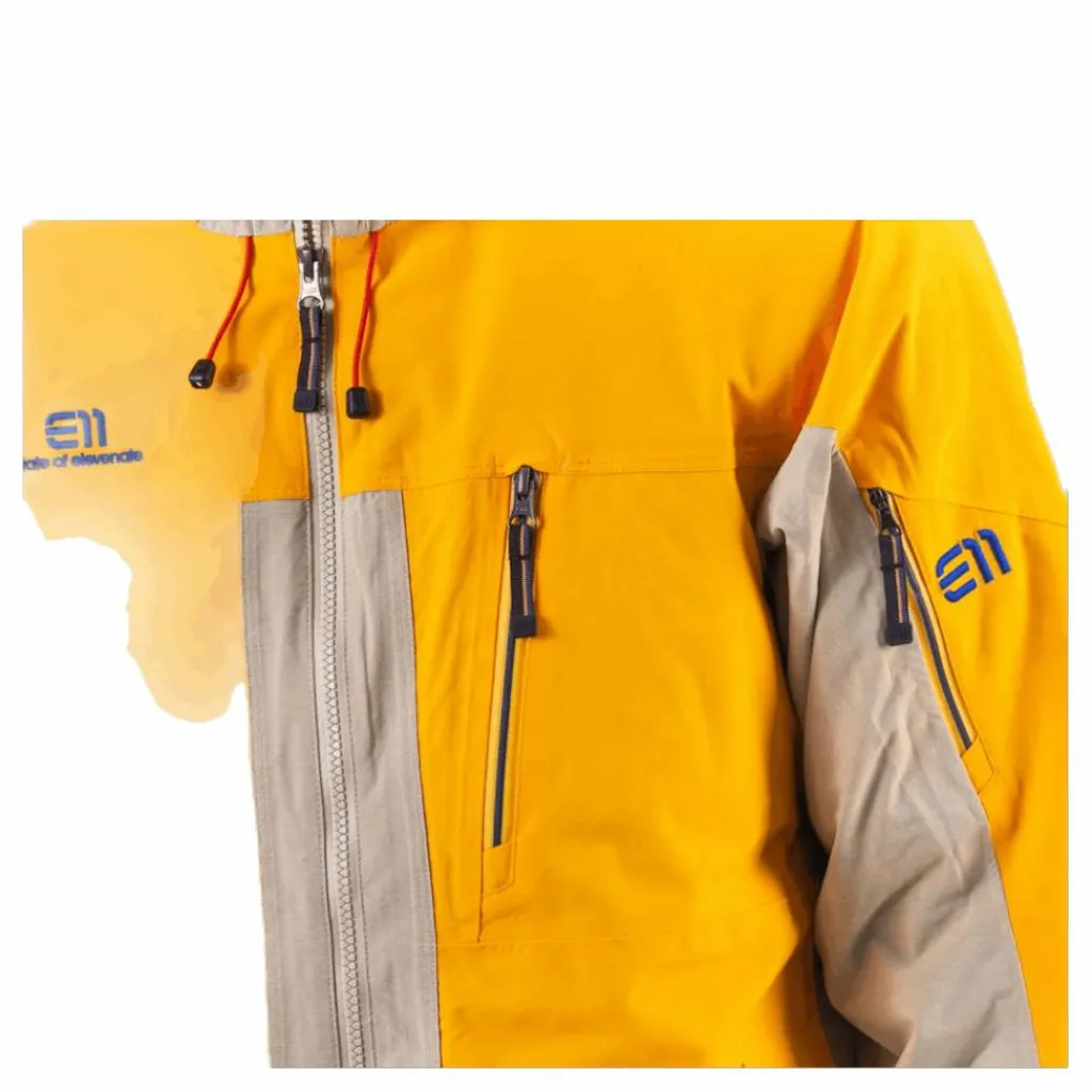 Elevenate Brevent Jacket Yellow Gul Outlet