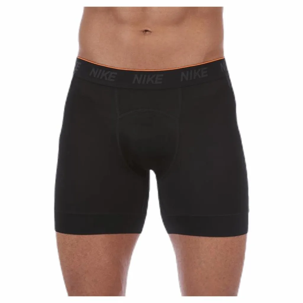 Nike Brief Boxer 2PK White/Black Svart Sale