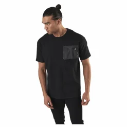 Bright Tee Ss Crew Neck Black*Jack & Jones Clearance