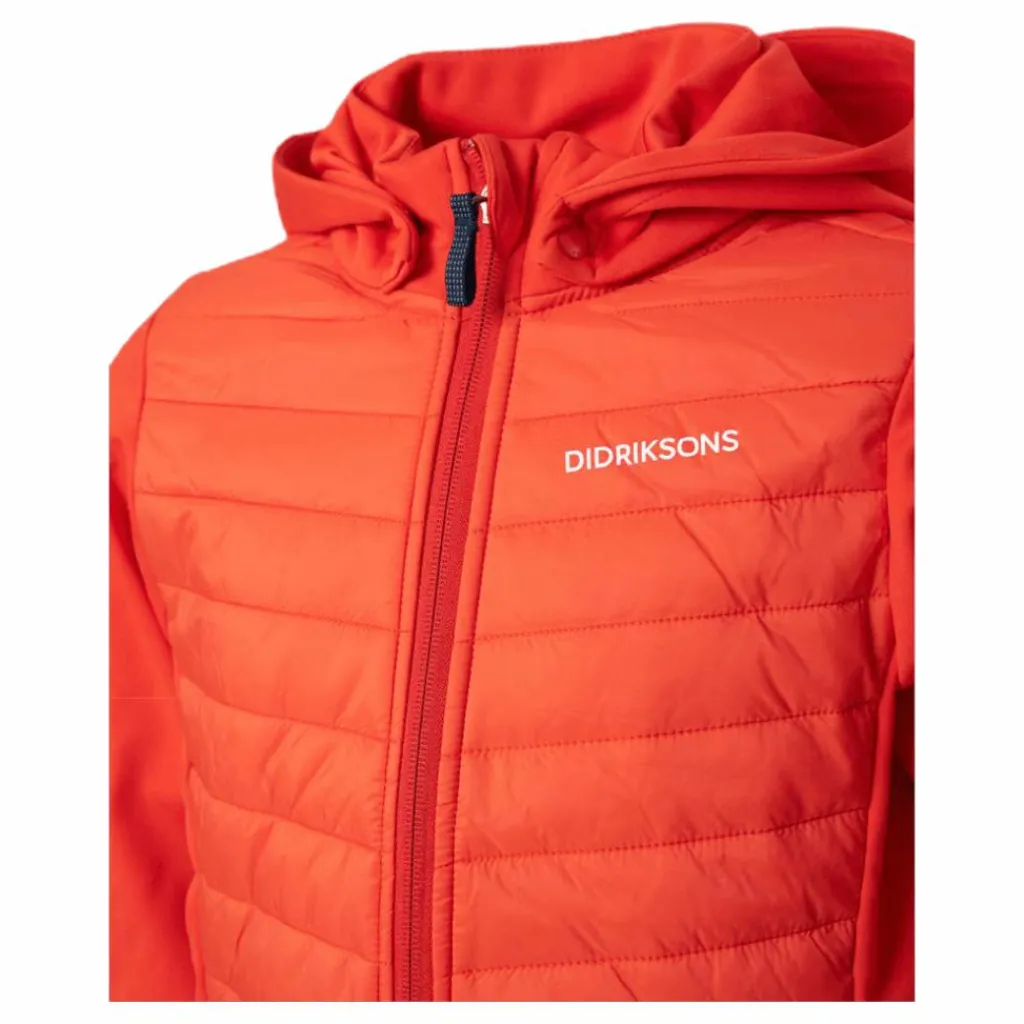 Briska Kids Jacket Red*Didriksons Hot