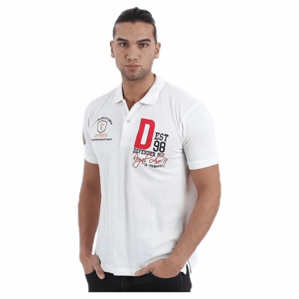 The Defender Bryson Polo White Vit Sale