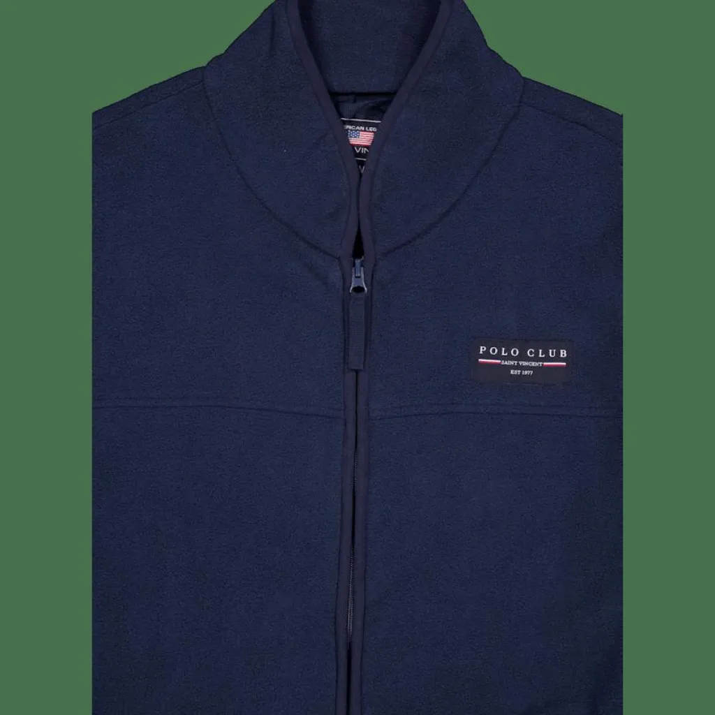 Burlington Fleece Navy*St Vincent Polo Club New