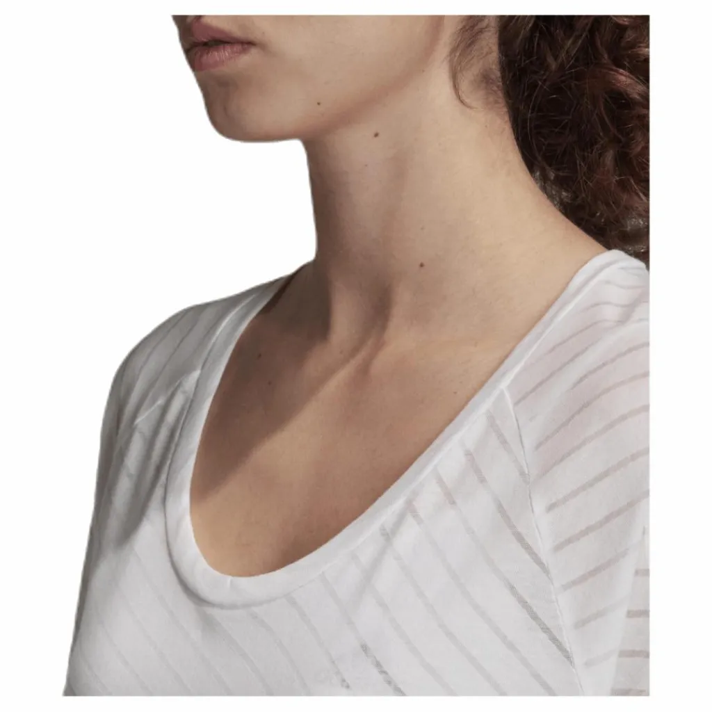 adidas Burn Out Tee White Vit Sale