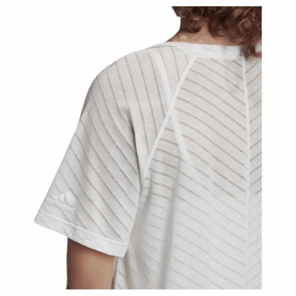 adidas Burn Out Tee White Vit Sale