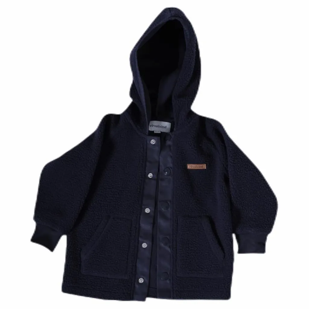 Burrig Fleece Blue*Virvelvind Clearance